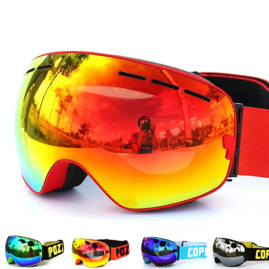 Anti-Fog Ski Goggles