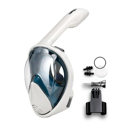 Full Face Scuba Diving Snorkel Goggles